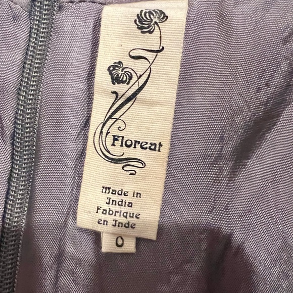 Anthropologie Floreat Glowing Leaf Skirt 0 MSRP $98 - Picture 6 of 6